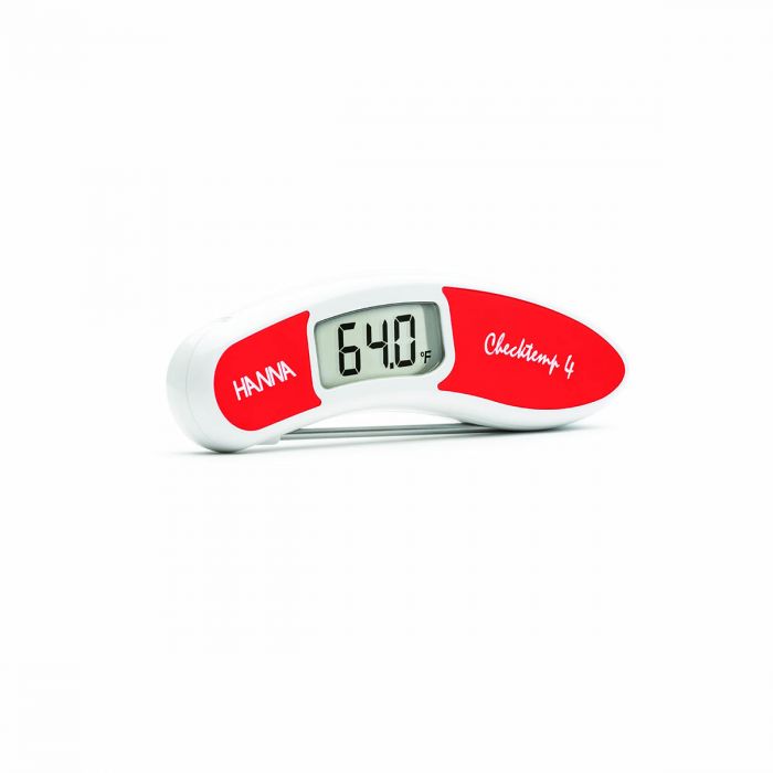 Checktemp®4 Testeur de Température Viande Crue en Rouge