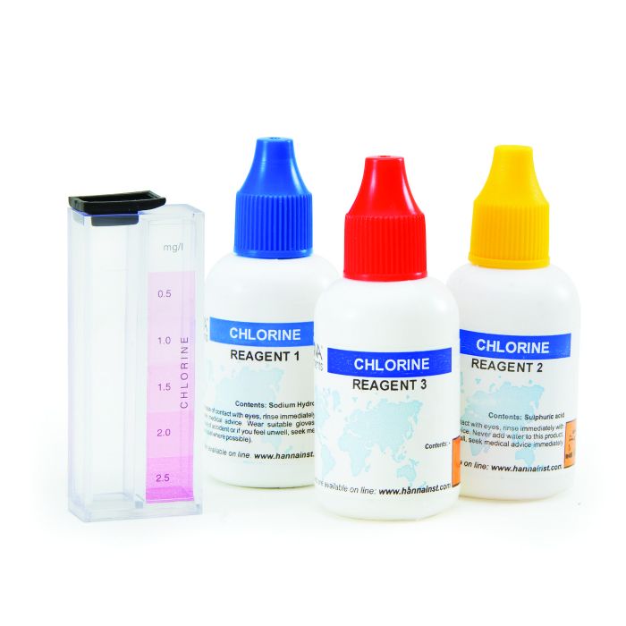 Kit de test pour analyse de l'eau - T01-30215 - Ascott - de chlorure