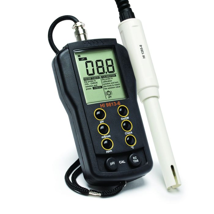 pH/EC/TDS/Température portable avec CAL Check™ - HI9813-61