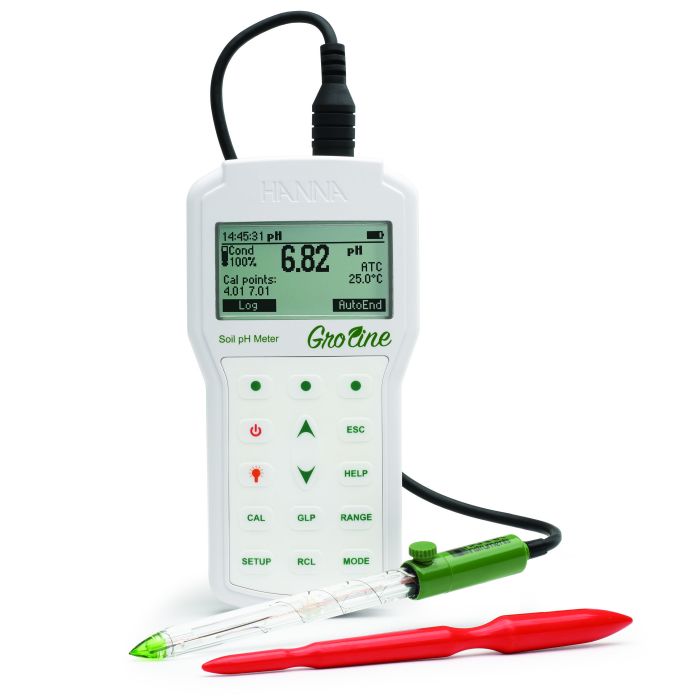 Instrument d'analyse du sol, compteur d'humidité du sol, valeur Ph