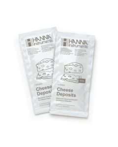 Solution de nettoyage pour dépôts de fromage (25 sachets de 20 ml) - HI700642P