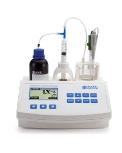 Mini titrateur pour mesurer l'acidité titrable dans les jus de fruits - HI84532